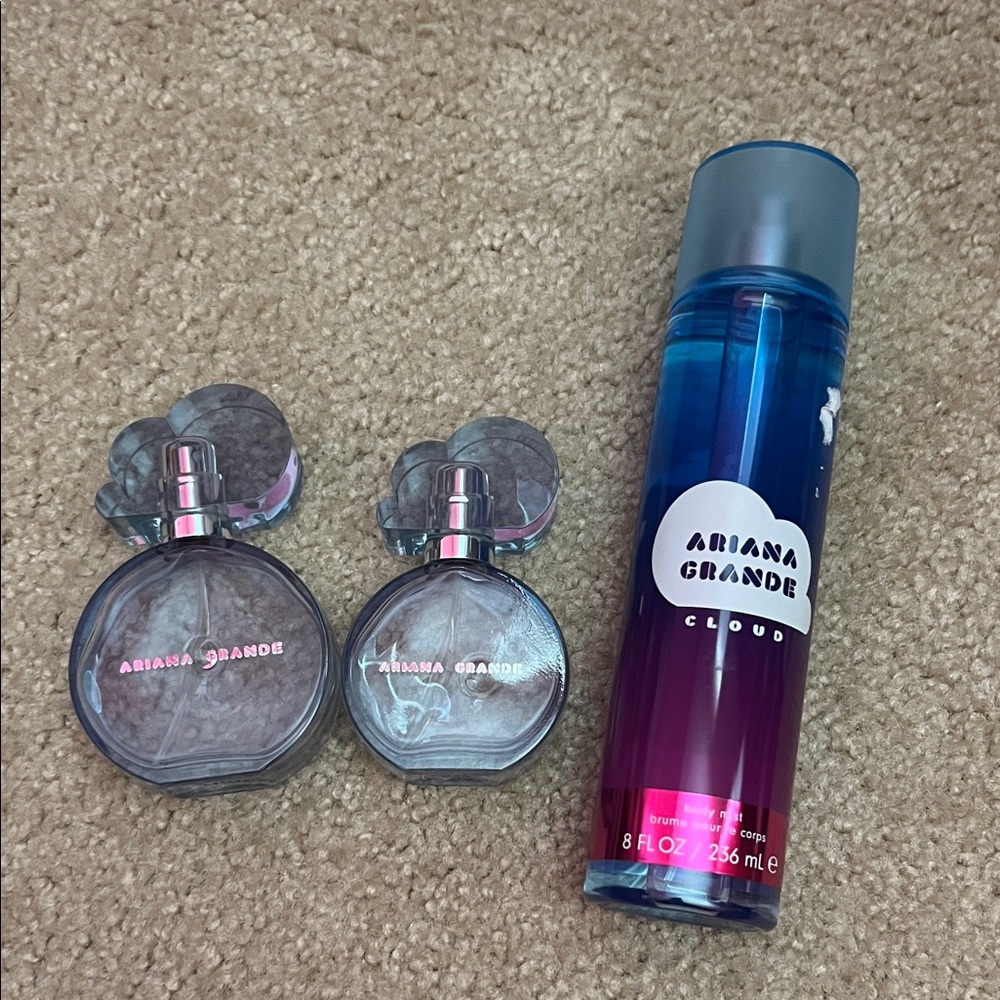 Ariana Grande Cloud Fragrance Trio - Blue and Purple